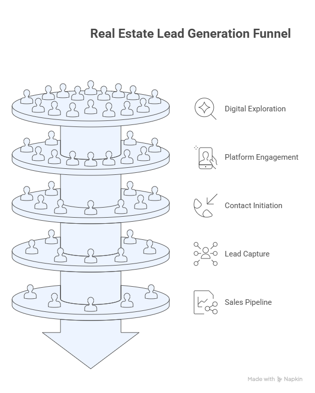 real estate lead generation funnel