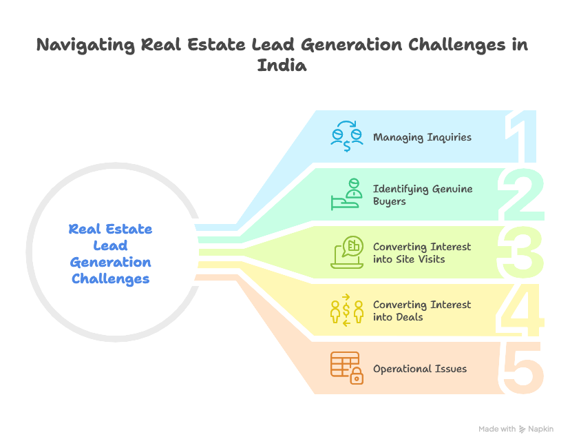 real estate lead generation challenges